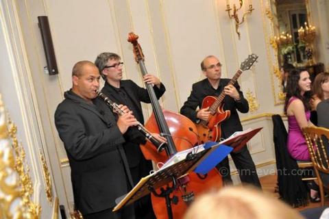 Trio jazz d'ambiance 