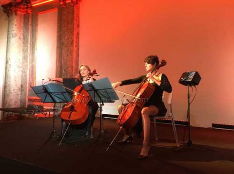 Duo de violoncelles événementiel